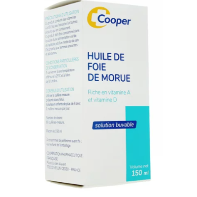 Huile de foie de morue Cooper