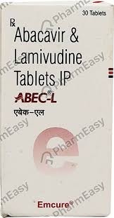 ABACAVIR / LAMIVUDINE 600 mg / 300 mg comp. bte/30