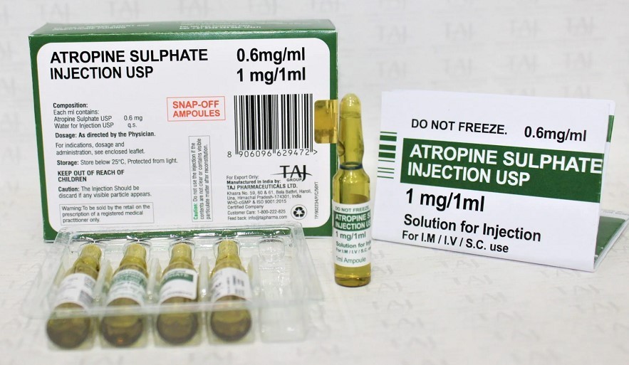 ATROPINE INJECTABLE 1 mg / ml