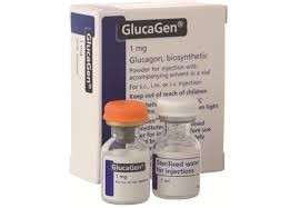 CHLORHYDRATE DE GLUCAGON 1mg/ml bte/2 ( poudre +solvant )