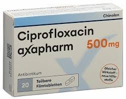 CIPROFLOXACINE 500 mg comp. Bte/1000