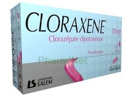 CLORAZEPATE DIPOTASSIQUE 10 mg comp. bte/30